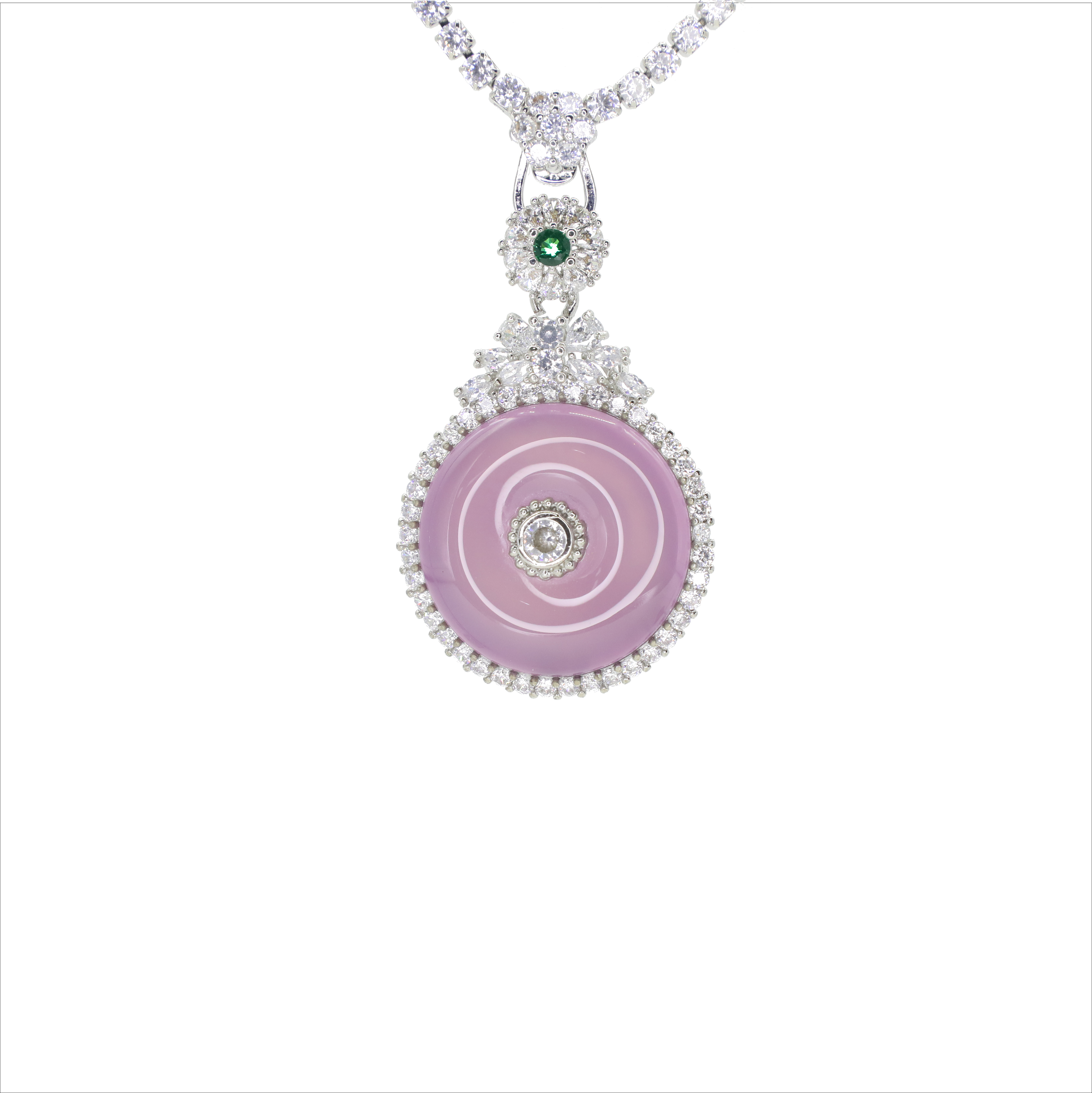 Aurora Pink Radiance Necklace
